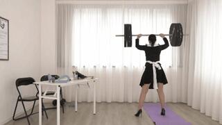 The new cleaning lady and her hidden powers ( CONFRONTATION )