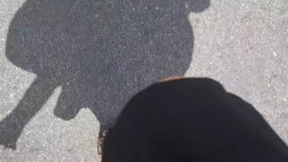 HD Walking in flip-flops