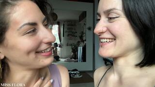 Tongue Kissing with Tula Vida