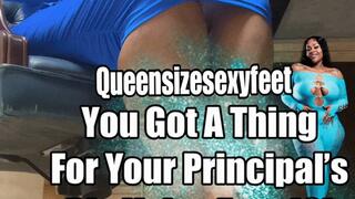 You Got A Thing For Your Principal’s Big Veiny Feet JOI