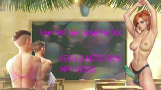 Mp4 Version Your first time sucking his cock