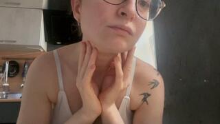 Emma's hair combing, hair loss