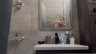Watching Emma take a bath