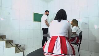 SCHOOL GIRLS FARTING ON THE SLAVE PART 1 BY BABI VENTURA, THAY FLORES AND DANIEL SANTIAGO CAM BY DANI FULL HD
