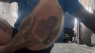 Self Bondage in Rented Van