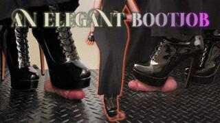 An Elegant Bootjob in Black High Heels - (Edited Version) - TamyStarly - Trample, Crushing, Trampling, Bootjob, Ballbusting, CBT