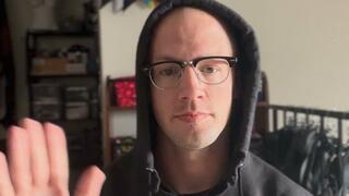 Tape Self Gag Masturbation