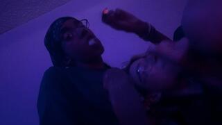 Sensual smoke sesh turns into riding my gf HARD