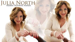 Julia North Hotwife Interracial POV Handjob & Foreskin Play