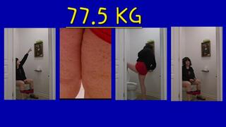 77 point 5 kg pee n feed