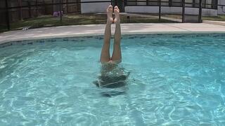 Underwater Handstand Audition