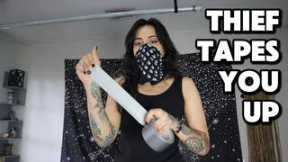 Thief Tapes You Up (Duct Tape Fetish)