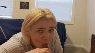 Eliie Smoke Tries to Suck A Flaccid Dick