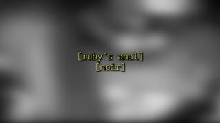 Ruby's anal [noir] - 1080p