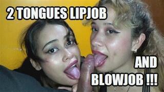 LIP FETISH BLOWJOB 231224B3 VIOLET + DIANA PRATICING LIP AND TONGUE TRICKS WHILE SUCKING COCK + FREE SURPRISE SHOW (LOWDEF SD MP4 VERSION)