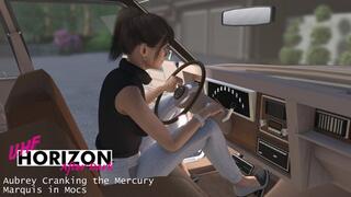 Aubrey Cranking the Mercury Marquis in Mocs 720p