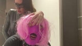 Mistress Jardena| Collared puppy fucked in front of neighbours