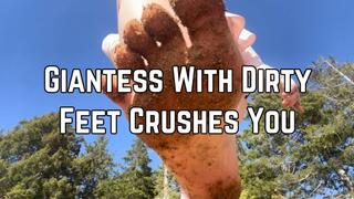 Dirty Giantess Feet 4k HD