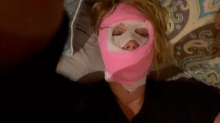 Full face and head cast