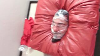 FACESITTING WITH COMPLETELY MUMMIFIED SLAVE IN SPECIAL CHRISTMAS TAPE PART 4 BY NATASHA CRUEL AND DANIEL SANTIAGO CAM BY ALINE FULL HD