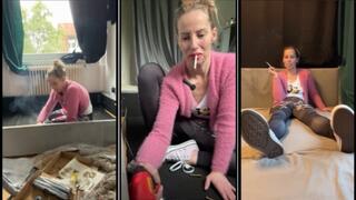 Chain smoking eve 120 while building up my new bed