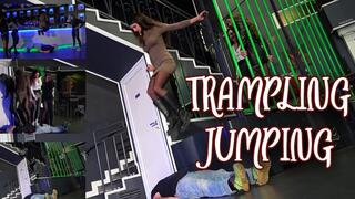Trampling jumping