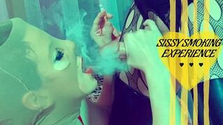 A SISSY SMOKING experience!