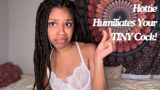 Hottie Humiliates Your TINY Cock