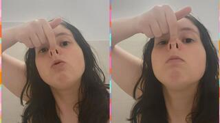 Stroke to My Piggy Nose