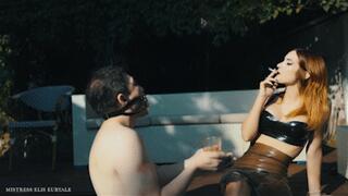 Ash slave in the garden (phoneHD)