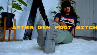After Gym Foot Bitch