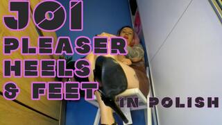 Lady Angela zwal sobie na moj rozkaz POLISH LANGUAGE JOI black pleasers and feet zachecanie odliczanie