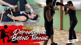 Nara makes boxe trainer clean her sweaty feet after training (720 EN-sub)