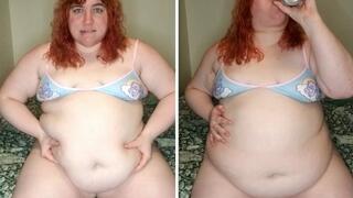 Bloated BBW Burps With and Without Soda