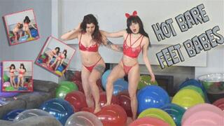 Hot bare feet babes
