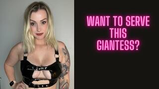 Trying to prove yourself to a Giantess