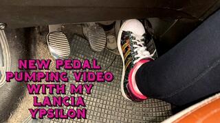 pedal pumping with my Lancia Ypsilon - video with various shots