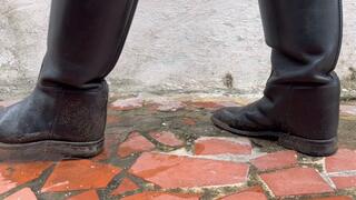 clean my riding boots by kalinda