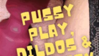 Pussy Play, Toys, Vibe & Close Up POV 1080p