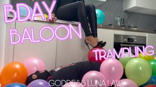 BDAY Balloon Trampling !!