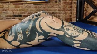 Spanking session - Divine Eve and Miss Flora