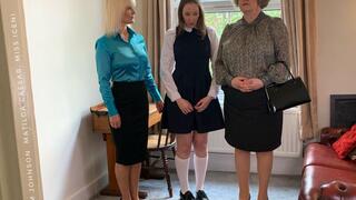 Matilda's Step-Mum takes her to Headmistress Sam Johnson