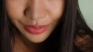 Masturbation using clit sucker