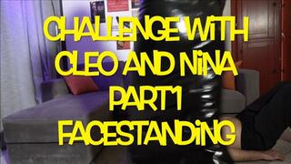 GEA DOMINA - CHALLENGE WITH CLEO E NINA - PART 1: FACESTANDING