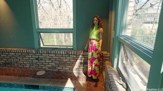 Lilith - Colorful Satin Swim