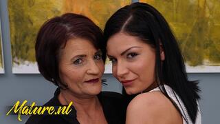 Hot Granny Just Couldn’t Stop Thinking About The Hot Girl Next Door