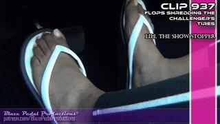 937-Lili Flops Shredding the Challenger's Tires