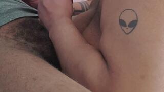 THIS IS HOW YOU SUCK BBC - thick ftm milks and sucks a monster cock