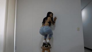 Rose Destroys Cars In Stool And Sweeps Them