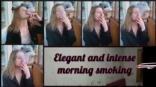 Christina 1 - Elegant and intense morning smoking